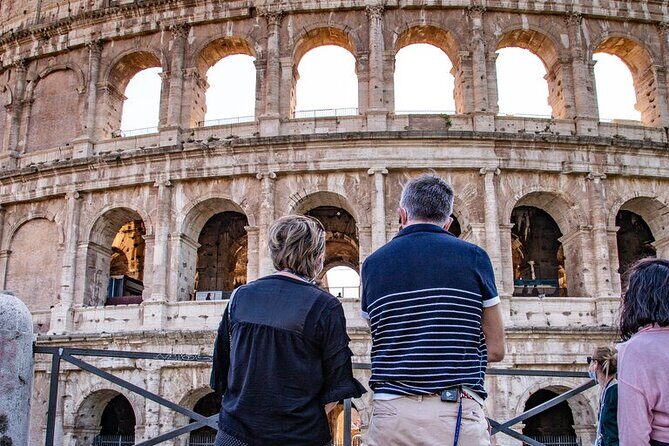 Small Group Tour: Colosseum & Roman Forum with Arena Floor Access - Entering the Colosseum: arena-floor perspective and photo-ready angles