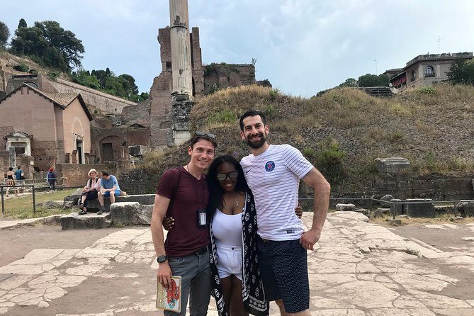 VIP Tour of the Colosseum, Forum & Palatine Hill by PhD Guide - Roman Forum highlights: Senate House, Julius Caesar, and triumph arches